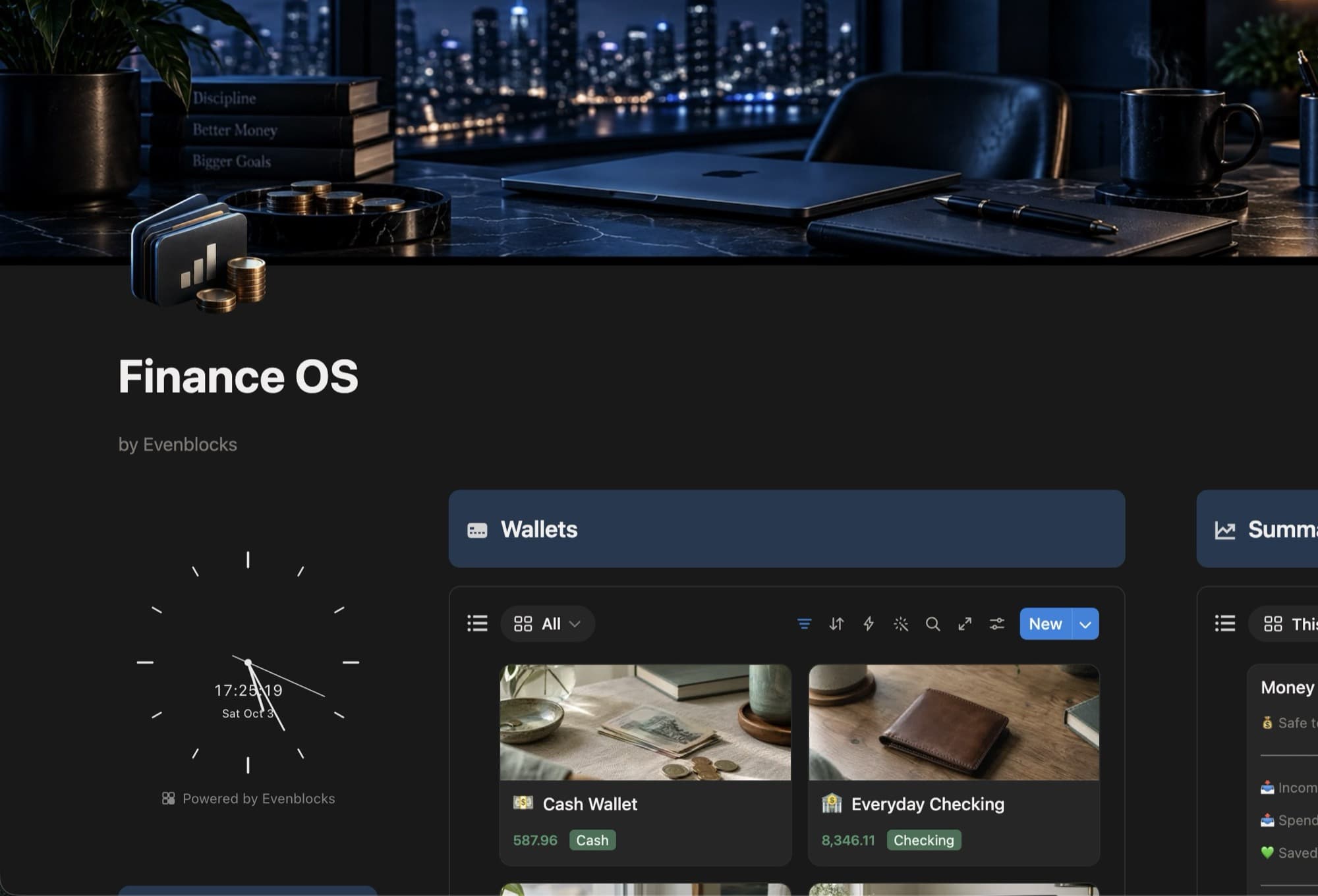 Finance OS — Budgets